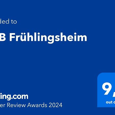 B&B Fruehlingsheim ราชีเนส ภายนอก รูปภาพ